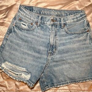 American Eagle Outfitters Light Blue Jean Shorts